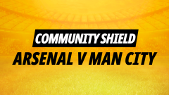 Lewis is tipping up low goals and cards in Community Shield 